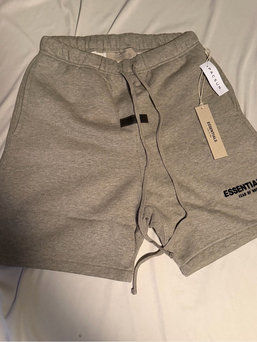 Fear of God ESSENTIALS Men’s Light Grey Athletic Shorts